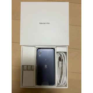 ラクテン(Rakuten)の【新品未使用】Rakuten mini ブラック 本体(スマートフォン本体)