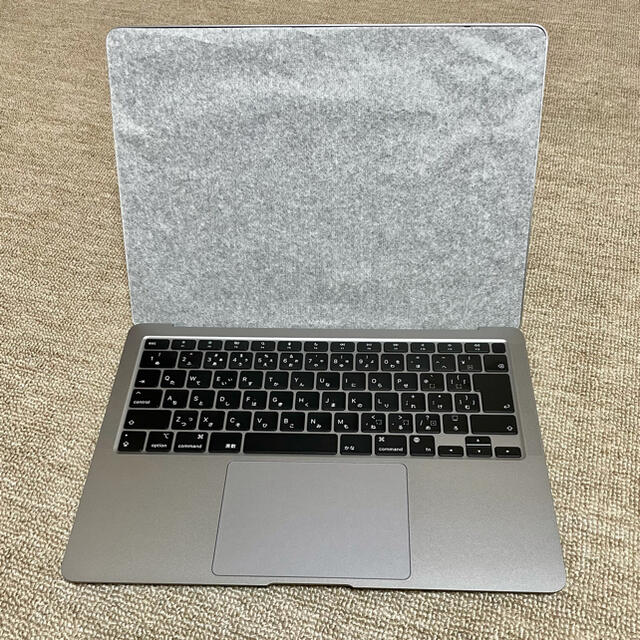 M1チップ MacBook Air 13インチ 2020年モデル スペースグレー