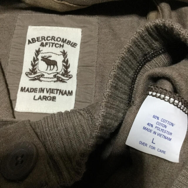 Abercrombie&Fitch(アバクロンビーアンドフィッチ)の＊値下げ ¥2555→¥2111  アバクロ パーカー  キッズ/ベビー/マタニティのキッズ服女の子用(90cm~)(カーディガン)の商品写真