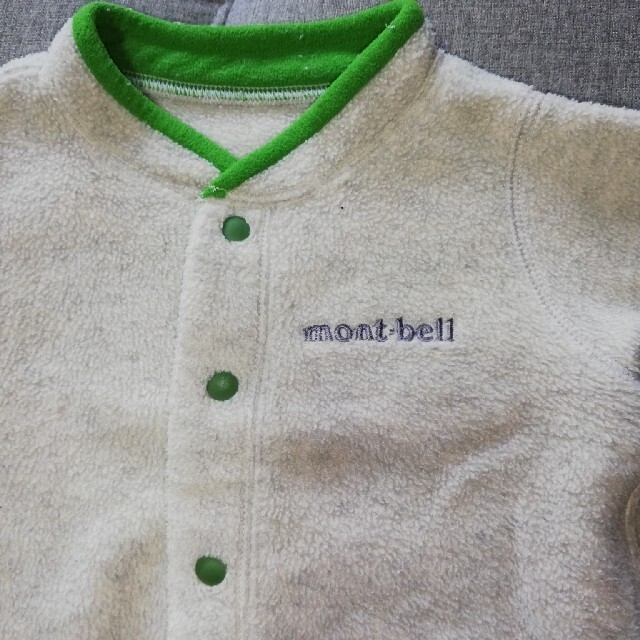mont bell(モンベル)のにか様☆mont-bell　ジャンプスーツ、フリースジャット、ロンパース キッズ/ベビー/マタニティのベビー服(~85cm)(ジャケット/コート)の商品写真