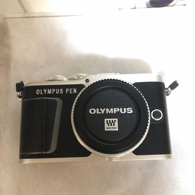 OLYMPUS(オリンパス)の美品⭐︎保証付⭐︎OLYMPUS PEN E-PL9 Black スマホ/家電/カメラのカメラ(ミラーレス一眼)の商品写真