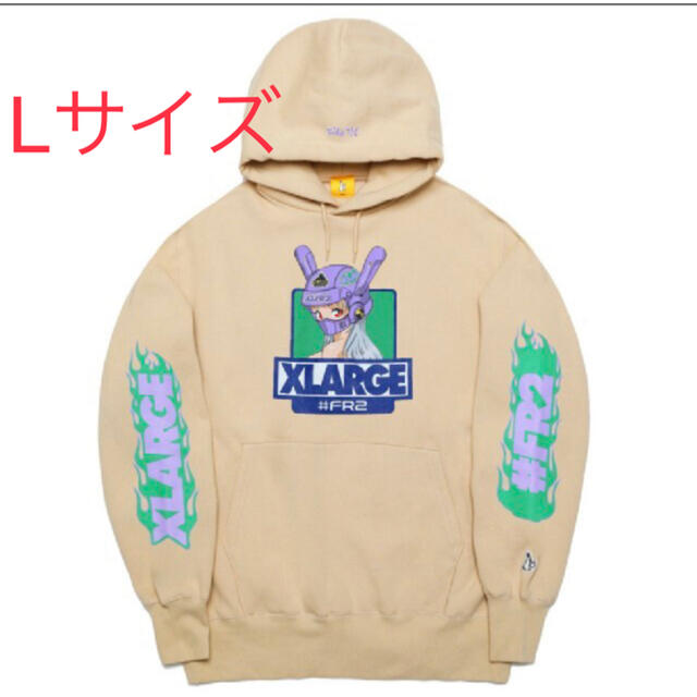 XLARGE(エクストララージ)のXLARGE collaboration with FR2 Hoodie メンズのトップス(パーカー)の商品写真