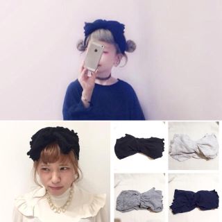 カオリノモリ(カオリノモリ)の美品 カオリノモリ リーリエターバン(ヘアバンド)