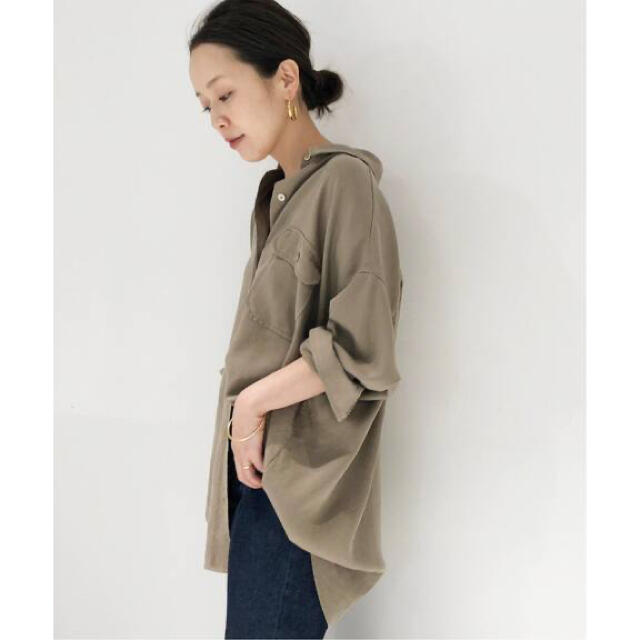 Plage - plage Military wash シャツ カーキ ミリタリーシャツの通販 ... 【新品タグ付】Plage Military wash シャツ