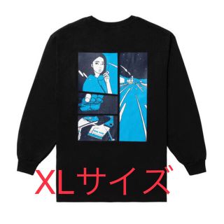 ソフ(SOPH)のkyne 限定ロンT BLACK XLサイズ　ON AIR(Tシャツ/カットソー(七分/長袖))