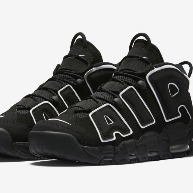 Nike uptempo 黒　27.5cm アップテンポ