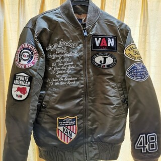VAN Jacket - VAN JACKET 70th ANNIVERSARY プレミアムma-1の通販｜ラクマ
