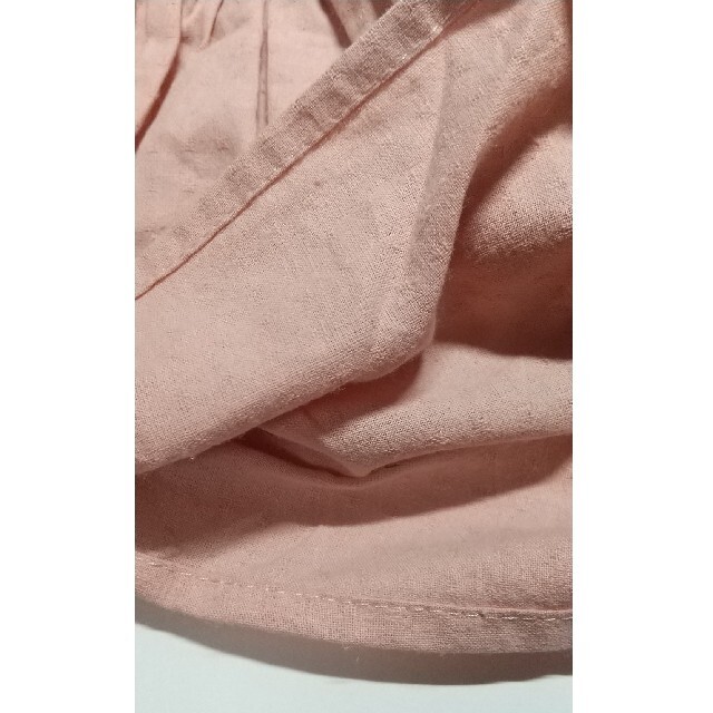 【女の子】ベビー服ワンピース(ピンク) キッズ/ベビー/マタニティのキッズ服女の子用(90cm~)(ワンピース)の商品写真