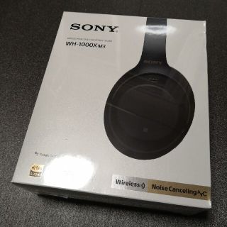 ソニー(SONY)の【新品未開封】SONY WH-1000XM3(B)(ヘッドフォン/イヤフォン)