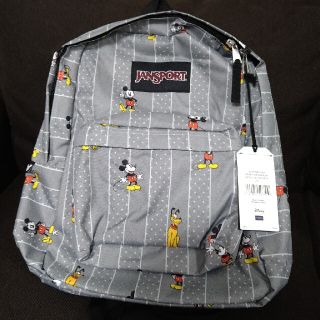 ジャンスポーツ(JANSPORT)のジャンスポーツ✕ミッキー　リュック　新品タグ付き(リュック/バックパック)