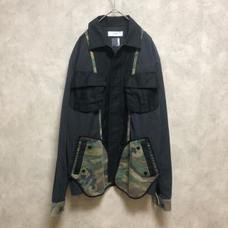 ファセッタズム(FACETASM)のファセッタズム CAMO MIX M-65 ミリタリーシャツ(ミリタリージャケット)