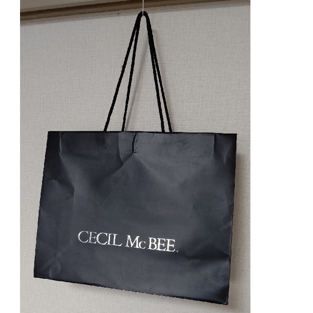 CECIL McBEE - セシルマクビー ショッパー 紙袋 ショップ袋の CECIL McBEE - セシルマクビー ショッパー 紙袋 ショップ袋の