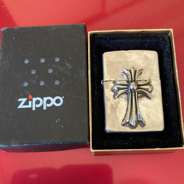 ZIPPO(ジッポー)のSTERLING Zippo クロス メンズのファッション小物(タバコグッズ)の商品写真