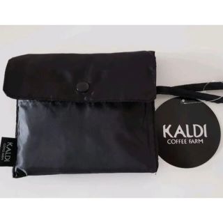 カルディ(KALDI)のカルディ エコバッグ ブラック 黒(エコバッグ)