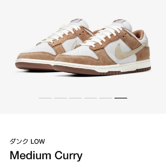 国内正規品 DUNK Low MEDIUM CURRY ダンク 28.5 - スニーカー