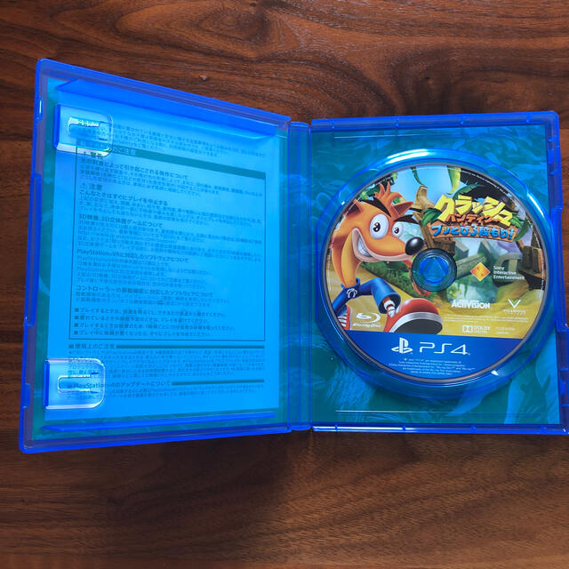 PlayStation4(プレイステーション4)のクラッシュ・バンディクー ブッとび3段もり！ PS4 エンタメ/ホビーのゲームソフト/ゲーム機本体(家庭用ゲームソフト)の商品写真