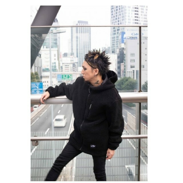 受注生産 SiM FAKE BOA HOODiE   ボアパーカー Lサイズ