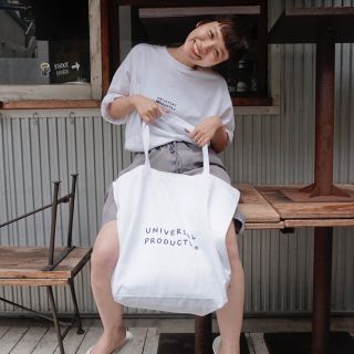 ワンエルディーケーセレクト(1LDK SELECT)のUNIVERSAL PRODUCTS. + N"TOTE BAG"トートバッグ(トートバッグ)