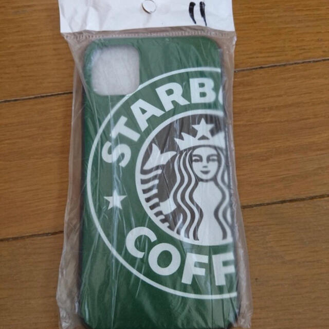 Starbucks Coffee(スターバックスコーヒー)のスターバックス　スマホケース　iPhone アイフォン  スタバ　グリーン スマホ/家電/カメラのスマホアクセサリー(iPhoneケース)の商品写真