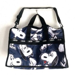 スヌーピー(SNOOPY)のチロコチロさま専用❤️スヌーピー✖︎Lesportsac❤️ボストン&ポーチ(ショルダーバッグ)