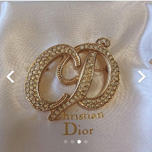 Christian Dior(クリスチャンディオール)のディオール☆ブローチ☆Dior☆Christian Dior☆レディース レディースのアクセサリー(ブローチ/コサージュ)の商品写真