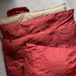 スノーピーク(Snow Peak)のスノーピーク BDD-103 セパレートオフトンワイド 700 ダウンシュラフ(寝袋/寝具)