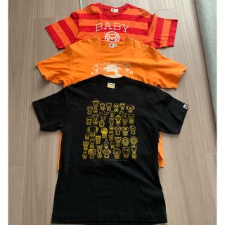 アベイシングエイプ(A BATHING APE)のA BATHING APE  BABY MILO Tシャツ3枚セット(Tシャツ/カットソー(半袖/袖なし))