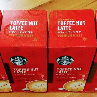 スターバックスコーヒー(Starbucks Coffee)のプレミアム-トフィーナッツ ラテ [ 4袋×2箱分]新品/スターバックスコーヒー(コーヒー)