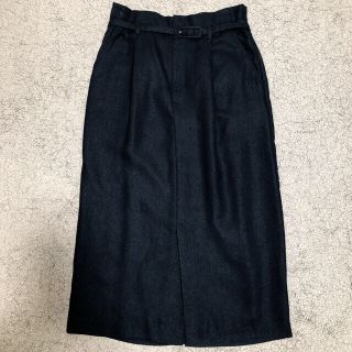 ユナイテッドアローズグリーンレーベルリラクシング(UNITED ARROWS green label relaxing)のgreen label relaxing リネンライクタイトスカート　サイズ38(ひざ丈スカート)