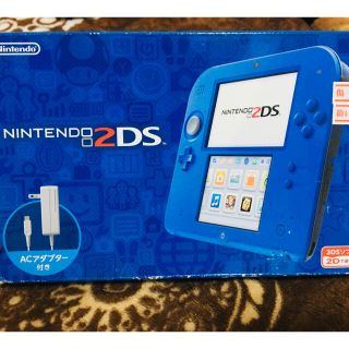 ニンテンドー2DS(ニンテンドー2DS)のニンテンドー2DS ブルー　☆おまけソフト付き(携帯用ゲーム機本体)