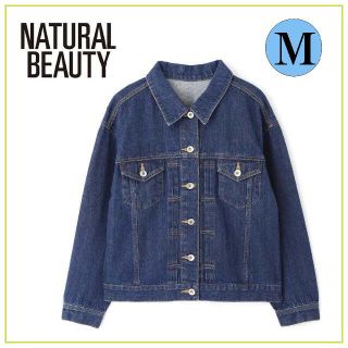 ナチュラルビューティーベーシック(NATURAL BEAUTY BASIC)のナチュラルビューティベーシックの「洗えるGジャン」Mサイズ(Gジャン/デニムジャケット)