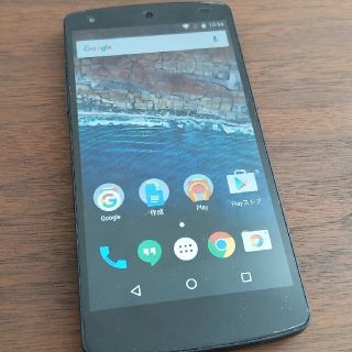 エルジーエレクトロニクス(LG Electronics)のNEXUS5　ブラック　16GB(スマートフォン本体)