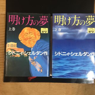 シドニーシェルダン 明け方の夢(上)(下)(文学/小説)