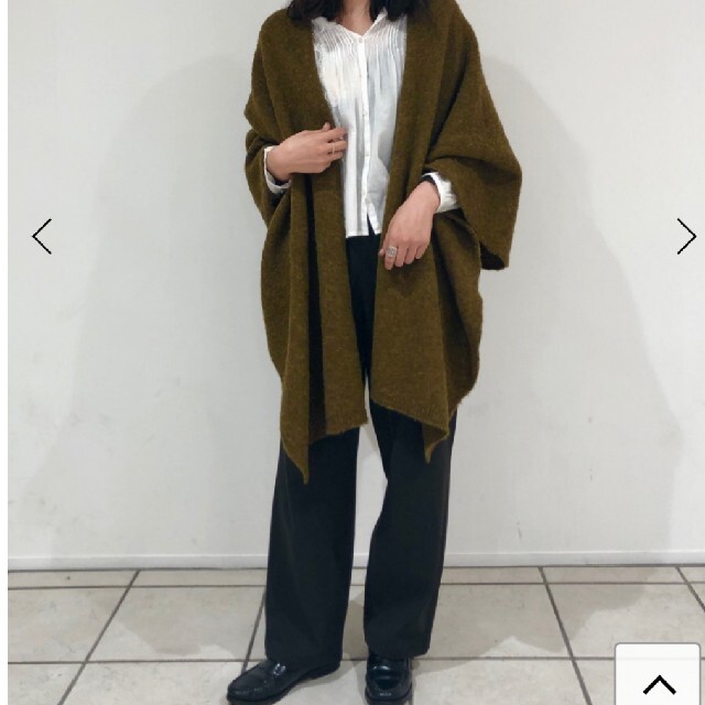 JOURNAL STANDARD(ジャーナルスタンダード)のJohn Tulloch/ HEAVY BRUSH ROUND STOLE レディースのファッション小物(ストール/パシュミナ)の商品写真