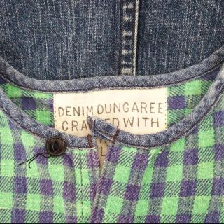 DENIM DUNGAREE - 【サイズ6】デニムダンガリー ワンピースの通販 by
