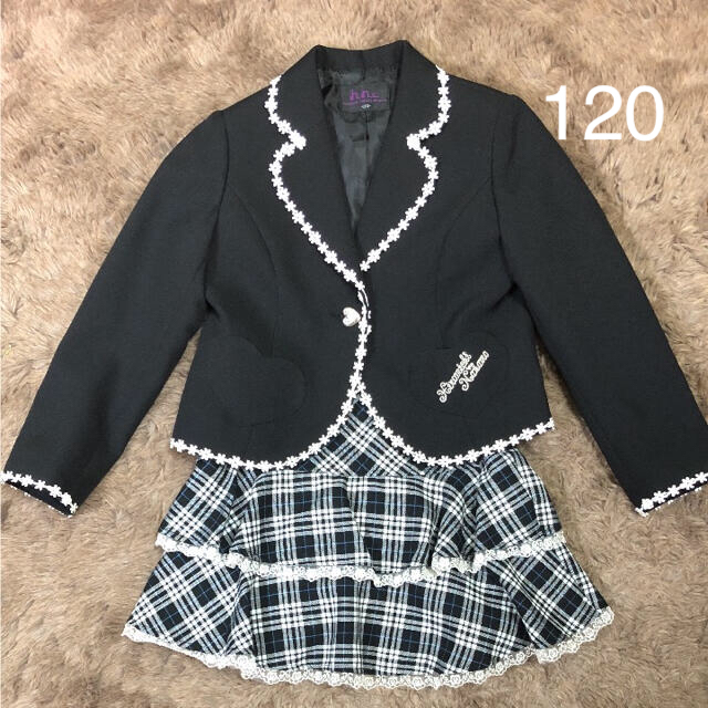 HIROMICHI NAKANO(ヒロミチナカノ)のヒロミチナカノ　フォーマルスーツ　120 キッズ/ベビー/マタニティのキッズ服女の子用(90cm~)(ドレス/フォーマル)の商品写真