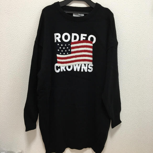 RODEO CROWNS WIDE BOWL(ロデオクラウンズワイドボウル)のロデオクラウンズ アメリカンフラッグ ワンピース レディースのワンピース(ミニワンピース)の商品写真