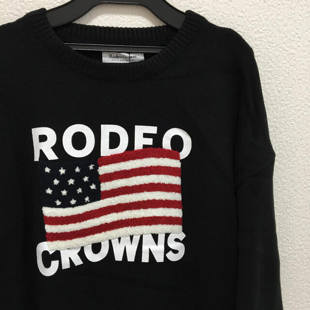 RODEO CROWNS WIDE BOWL(ロデオクラウンズワイドボウル)のロデオクラウンズ アメリカンフラッグ ワンピース レディースのワンピース(ミニワンピース)の商品写真