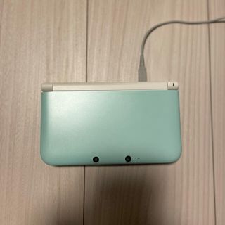 ニンテンドー3DS(ニンテンドー3DS)のニンテンドー3DS LL ミント×ホワイト(携帯用ゲーム機本体)