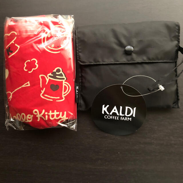 KALDI(カルディ)のKALDI  キティ　エコバッグ2個セット レディースのバッグ(エコバッグ)の商品写真