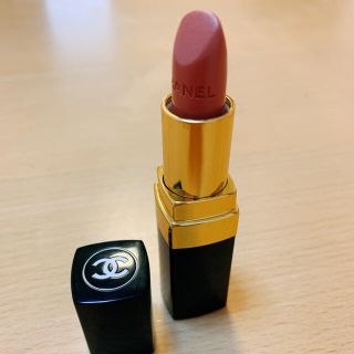 シャネル(CHANEL)の【新品未使用】CHANEL ルージュココ　77 ジャージーローズ(口紅)