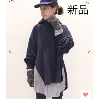 アパルトモンドゥーズィエムクラス(L'Appartement DEUXIEME CLASSE)の新品！　アパルトモン　アメリカーナ　Side Zip Parka ジップパーカー(パーカー)