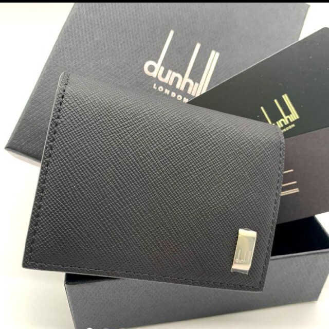 新品✨鑑定済！正規品✨dunhill ダンヒル 小銭入れ コインケース ブラック