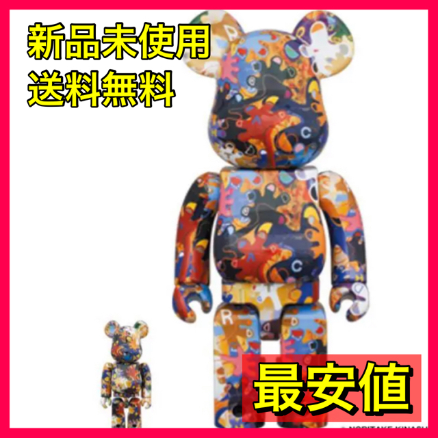 ●木梨憲武　BE@RBRICK のっ手いこー！100% & 400%