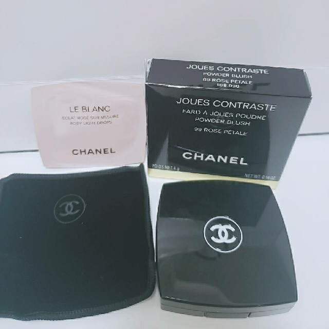 CHANEL(シャネル)の(色味確認のみ未使用)シャネル♡ジュ コントゥラスト 99ローズペタル コスメ/美容のベースメイク/化粧品(チーク)の商品写真