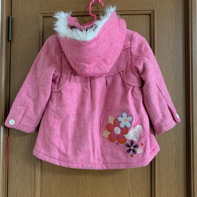 Roxy(ロキシー)のロキシー　ピンク　アウター  110 キッズ/ベビー/マタニティのキッズ服女の子用(90cm~)(コート)の商品写真