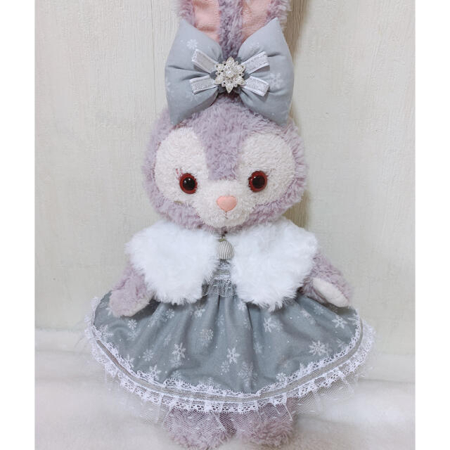 ステラ・ルー(ステラルー)のはるよん様専用♥︎ステラルー　コスチューム　ハンドメイド★雪★結晶柄 ハンドメイドのおもちゃ(その他)の商品写真