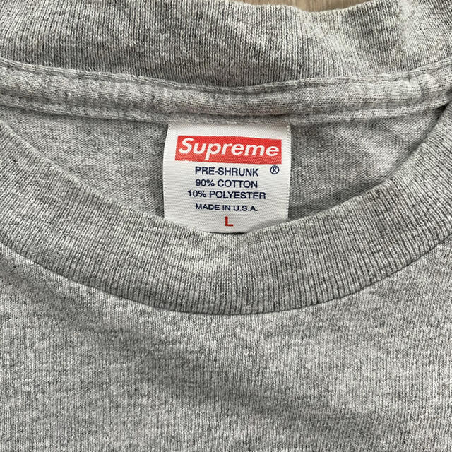 Supreme(シュプリーム)のsupreme budweiser box logo gray L シュプリーム メンズのトップス(Tシャツ/カットソー(半袖/袖なし))の商品写真