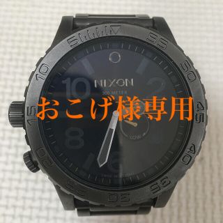 NIXON - Nixon 腕時計 オールガンメタル/ブラック A057-680の通販 by