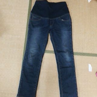 マタニティー デニム パンツ L(マタニティウェア)